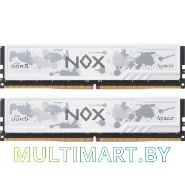 Оперативная память Apacer NOX 2x16GB DDR5 PC5-49600 (AH5U32G62C532MWAA-2)